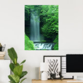 Wasserfallposter Poster (Heimbüro)
