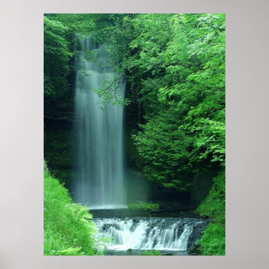 Wasserfallposter Poster (Vorne)