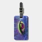 Wasserfallreißen Gepäckmarke Gepäckanhänger (Vorderseite vertikal)