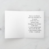 Wasserfallrente Karte (Innenseite)