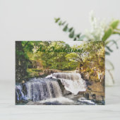 WASSERFALLS EINLADUNG (Stehend Vorderseite)