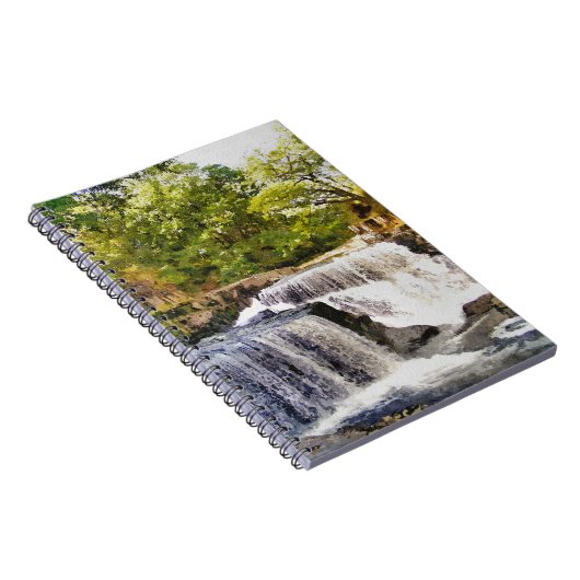 WASSERFALLS NOTIZBLOCK (Rechte Seite)