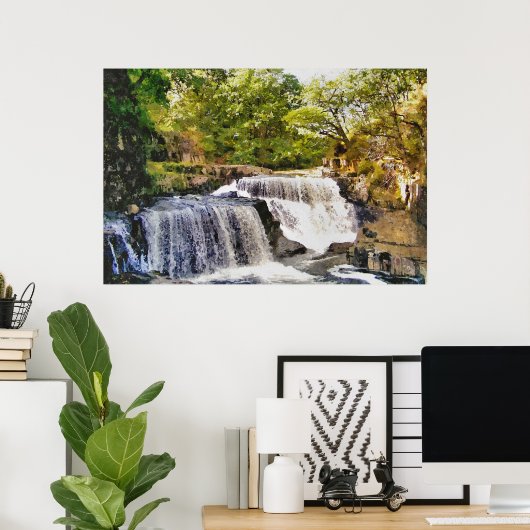 WASSERFALLS POSTER (Heimbüro)