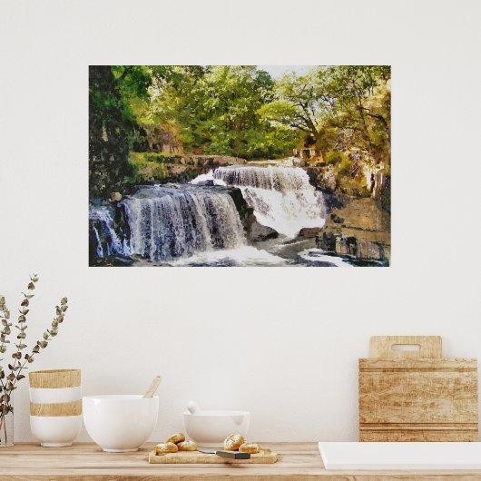 WASSERFALLS POSTER (Küche)