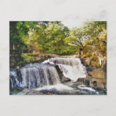 WASSERFALLS POSTKARTE (Vorderseite)