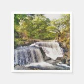 WASSERFALLS SERVIETTE (Vorderseite)