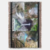 WASSERFALLS VON ITHACA NEW YORK werfen Decke (Vorderseite Vertikal)