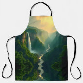 Wasserfalltal-Schürze Schürze (Vorderseite)