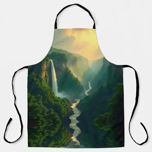 Wasserfalltal-Schürze Schürze (Vorderseite)