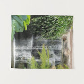 "WASSERFALLTAPESTRIE (50" x 60") Wandteppich (Vorderseite (Horizontal))