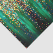 Wasserfallteppich Seidenpapier (Ausschnitt)