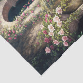 Wasserfalltreppen Seidenpapier (Ausschnitt)