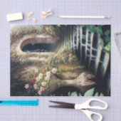 Wasserfalltreppen Seidenpapier (Handwerk)