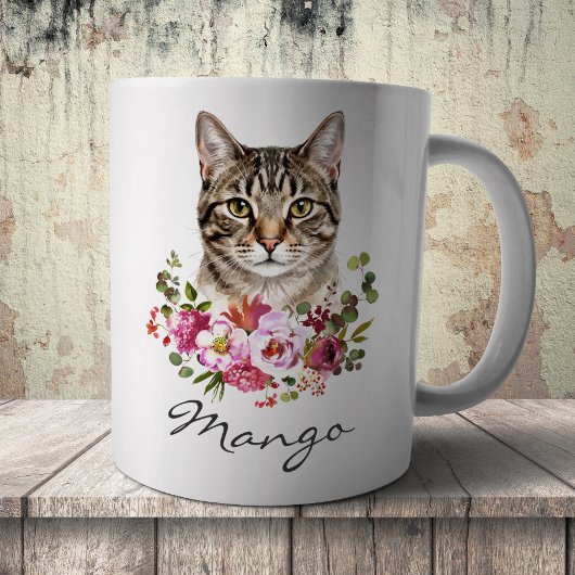 Wasserfarb-Tabby-Katze Kaffeetasse