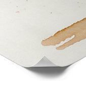 *~* Wasserfarbbaum Zitat AP81 Ethereal Kalming Poster (Ecke)