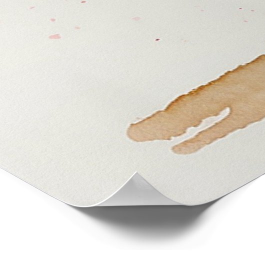 *~* Wasserfarbbaum Zitat AP81 Ethereal Kalming Poster (Ecke)