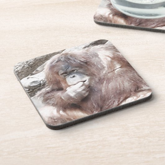 Wasserfarbe 2 getränkeuntersetzer (Linke Seite)