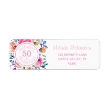 Wasserfarbe 50 und üppig rosa Rosen Blütenfarbe