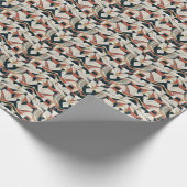 Wasserfarbe Abstrakt 11 Wrapping Paper Geschenkpapier (Ecke)