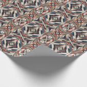 Wasserfarbe Abstrakt 12 Wrapping Paper Geschenkpapier (Ecke)