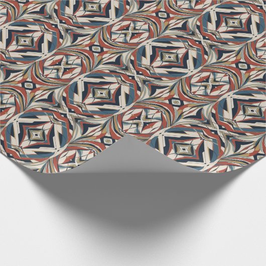 Wasserfarbe Abstrakt 12 Wrapping Paper Geschenkpapier (Ecke)