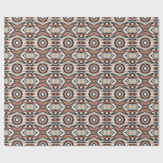 Wasserfarbe Abstrakt 13 Wrapping Paper Geschenkpapier (Flach)