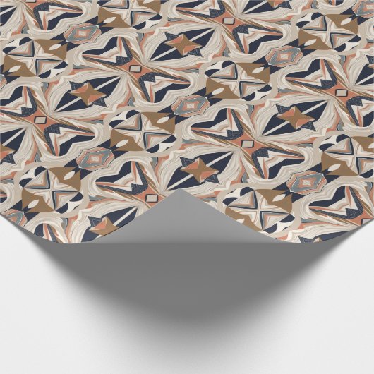 Wasserfarbe Abstrakt 14 Wrapping Paper Geschenkpapier (Ecke)
