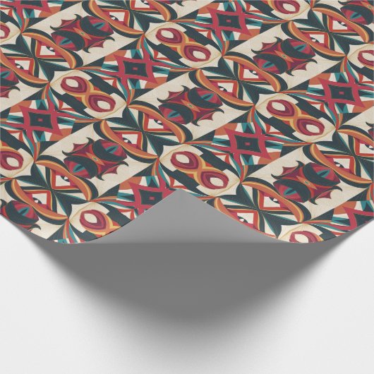 Wasserfarbe Abstrakt 15 Wrapping Paper Geschenkpapier (Ecke)