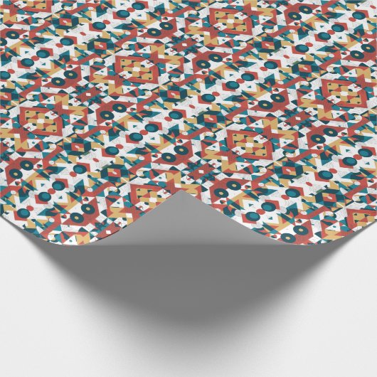 Wasserfarbe Abstrakt 17 Wrapping Paper Geschenkpapier (Ecke)