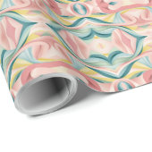 Wasserfarbe Abstrakt 21 Wrapping Paper Geschenkpapier (Rolleneckpunkt)
