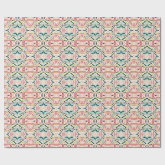 Wasserfarbe Abstrakt 21 Wrapping Paper Geschenkpapier (Flach)