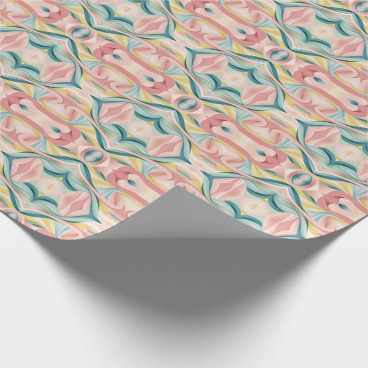 Wasserfarbe Abstrakt 21 Wrapping Paper Geschenkpapier (Ecke)
