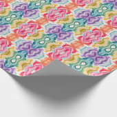 Wasserfarbe Abstrakt 23 Wrapping Paper Geschenkpapier (Ecke)