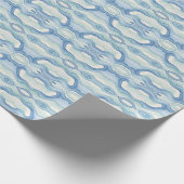 Wasserfarbe Abstrakt 32 Wrapping Paper Geschenkpapier (Ecke)