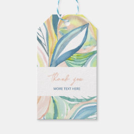 Wasserfarbe Abstrakt Art Custom Gevor, Produkttags Geschenkanhänger