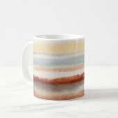 Wasserfarbe Abstrakt Boho   Kaffeetasse (Vorderseite Links)