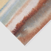 Wasserfarbe Abstrakt Boho  Seidenpapier (Ausschnitt)