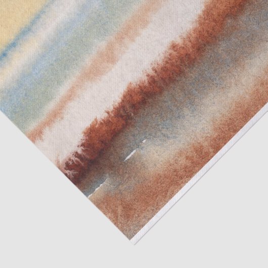 Wasserfarbe Abstrakt Boho  Seidenpapier (Ausschnitt)