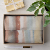 Wasserfarbe Abstrakt Boho  Seidenpapier (Geschenk)