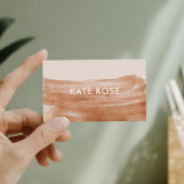 Wasserfarbe Abstrakt Boho Visitenkarte