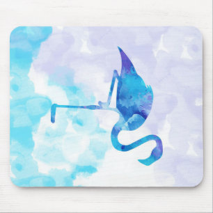 Wasserfarbe Abstrakt Flamingo Geschenke Liebhaber Mousepad