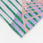 Wasserfarbe Abstrakt Fleecedecke (Ecke)