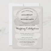 Wasserfarbe Abstrakt | Geometrisches Rundschreiben Einladung (Vorderseite)