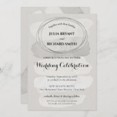 Wasserfarbe Abstrakt | Geometrisches Rundschreiben Einladung (Vorne/Hinten)