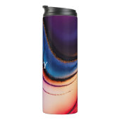 Wasserfarbe Abstrakt Maximale Kunst Thermosbecher (Nach rechts gedreht)