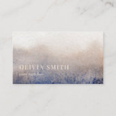 Wasserfarbe Abstrakt Moderne Visitenkarte (Vorderseite)