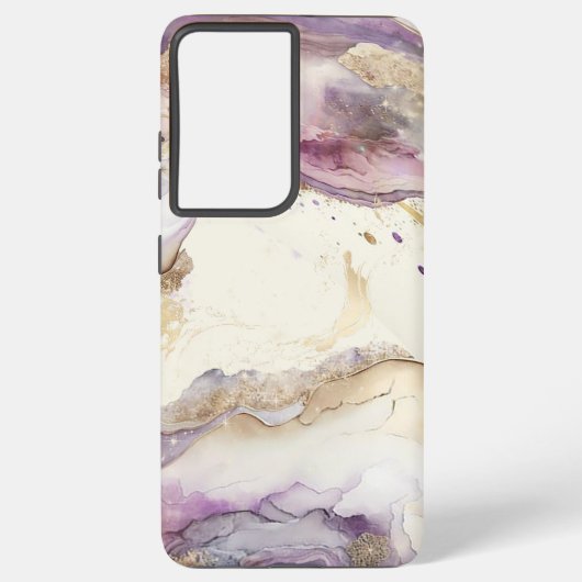 Wasserfarbe Abstrakt Samsung Galaxy Hülle (Rückseite)