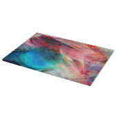 Wasserfarbe Abstrakt Schneidebrett (Ecke)