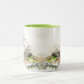 Wasserfarbe Ach, um Fuchs Sake lustige Kaffeetasse (Mittel)