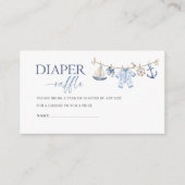 Wasserfarbe Ahoy es ist ein Baby Dusche Windel ode Begleitkarte (Vorderseite)